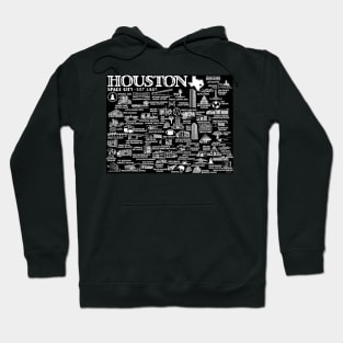 Houston Texas Map Hoodie